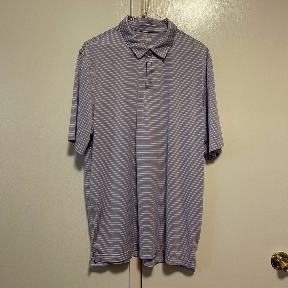 Croft & Barrow Light Purple Golf Shirt Mens XL